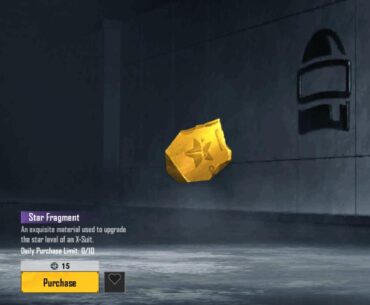 Star fragment ( when is pubgm global)