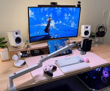 New apartment, new setup (still a work in progress)