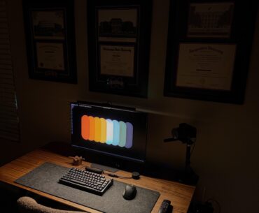 My early 30s professional setup
