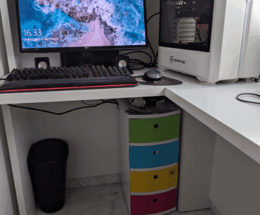 Need help with my cramped corner setup