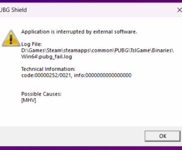 Application is interrupted by external software [MHV]