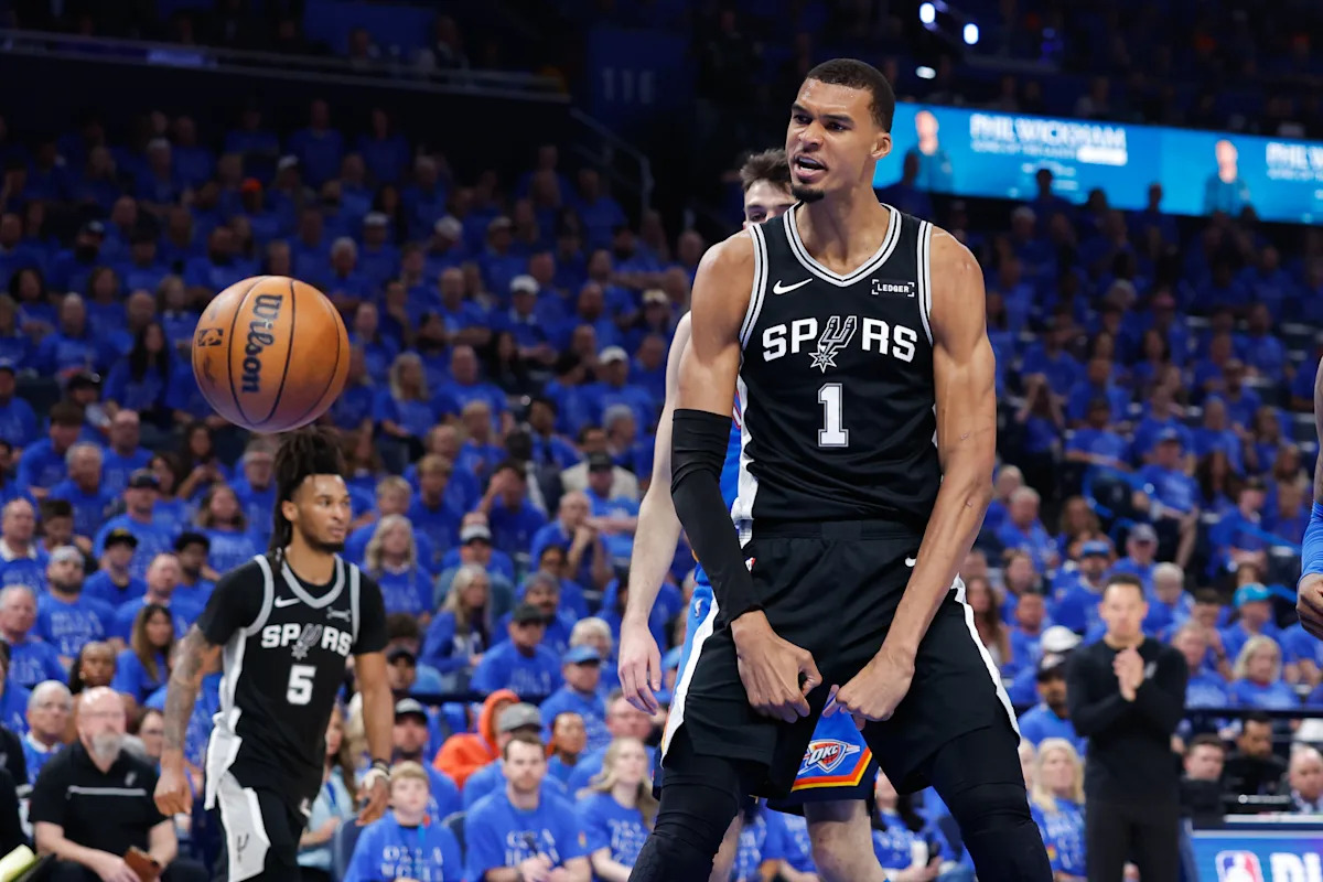 Victor Wembanyama does it all with 40-20 game in 2 OTs to send Spurs past Thunder in Game 1 classic Victor Wembanyama does it all with 40-20 game in 2 OTs to send Spurs past Thunder in Game 1 classic