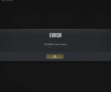 BattlEye: Query Timeout