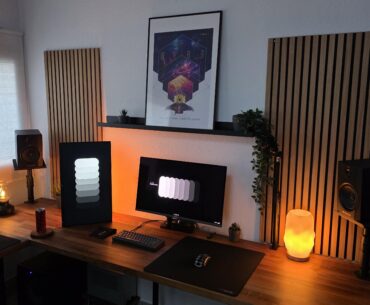 Clean and cozy setup - 500 HZ OLED