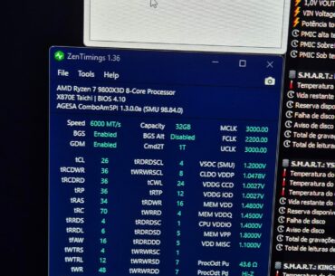 9800x3d FCLK 2200 1.200V