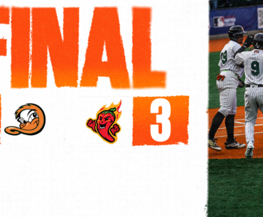 BATS ERUPT EARLY TO LEAD DUCKS PAST GHOST PEPPERS