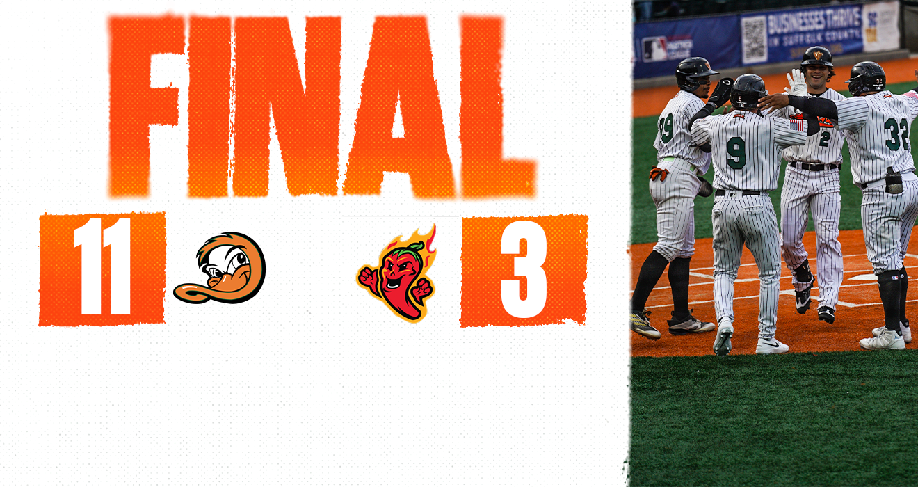 BATS ERUPT EARLY TO LEAD DUCKS PAST GHOST PEPPERS BATS ERUPT EARLY TO LEAD DUCKS PAST GHOST PEPPERS