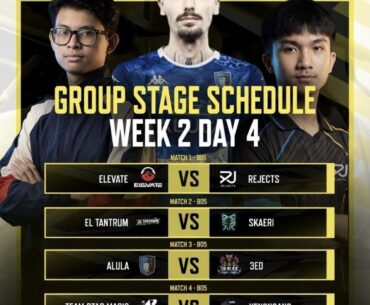 CODM Garena Summer Invitational 2026 Group Stage Day 4