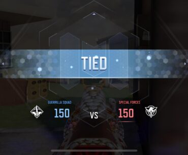 150-150. Didn't even know this level of mutual sweating was possible. 🤯