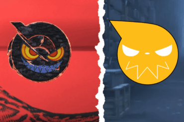What stickers can I use to make the Soul Eater logo more accurate?