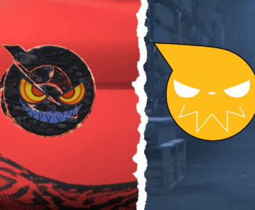 What stickers can I use to make the Soul Eater logo more accurate?