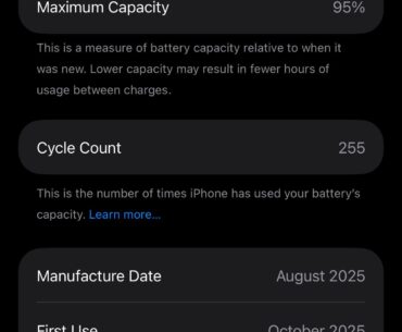 I play lot of Pubg Mobile. Like 4 Hours daily. Is this Battery Health Normal? In 2 weeks its been from 98% to 95% I dont think this is Normal. What should i do?