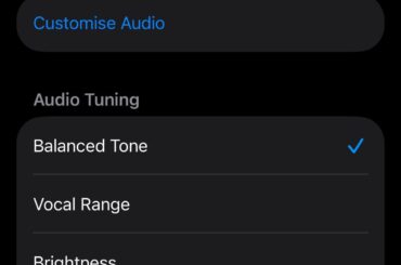 Headphone Accomodations settings should be turned on?