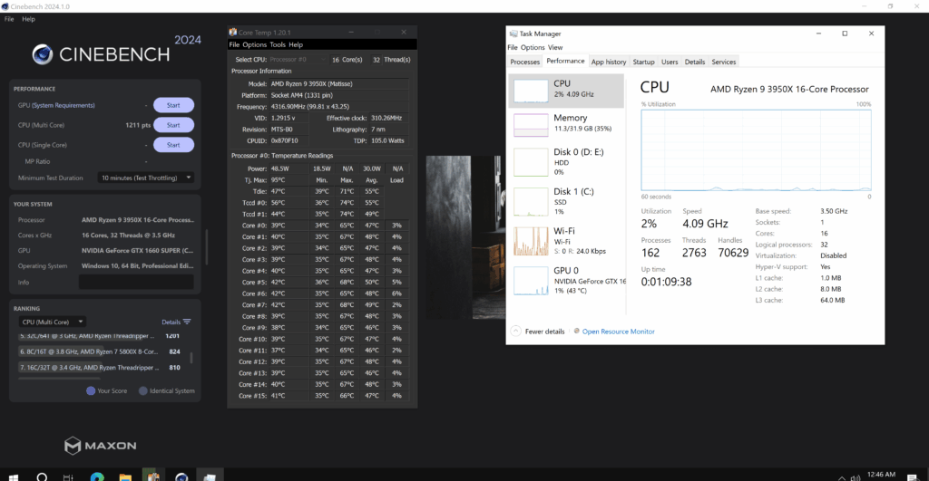 Control test, how to overclock cpu?