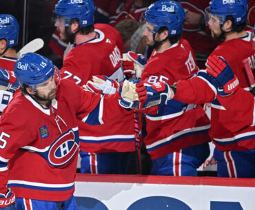 Newhook scores twice again, Canadiens defeat Sabres in Game 3