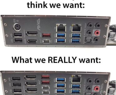 More ports