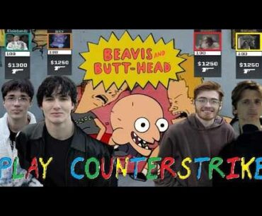 Beavis and Butthead Play Counterstrike