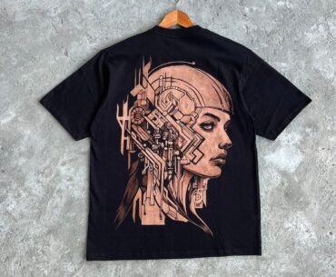Cyberpunk / Painting this shirt using bleach