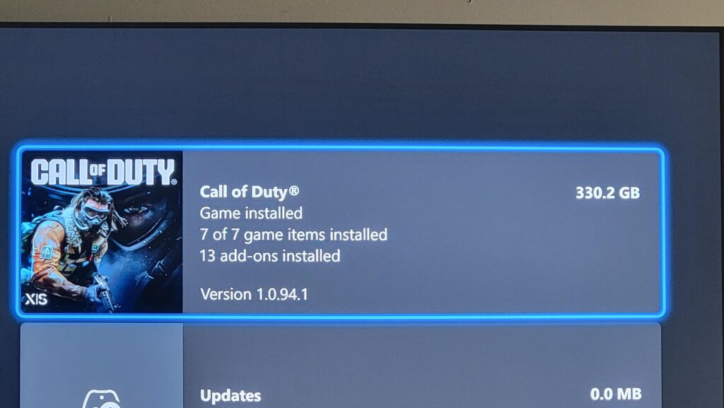 [BO] Frustrating Huge Recent Update - Is This a Glitch?