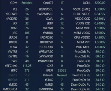 How to stabilize CL26 6400 2133
