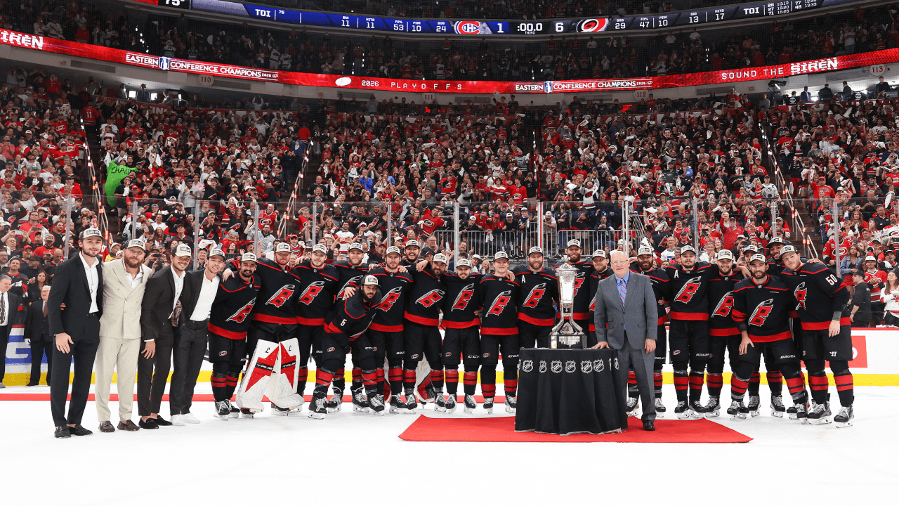 Hurricanes don’t touch Prince of Wales Trophy following Game 5 victory Hurricanes don't touch Prince of Wales Trophy following Game 5 victory