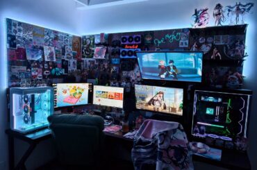 Gaming corner with my girlfriend