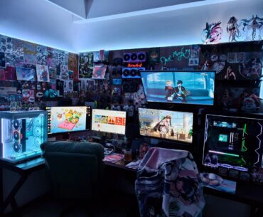 Gaming corner with my girlfriend