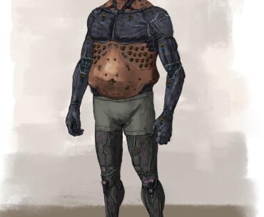 Full-body Mugshot Scan, 2162 (by me)