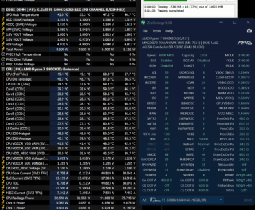 6200mhz cl26 stable, worth touching anything else other than lowering vsoc/vdds?