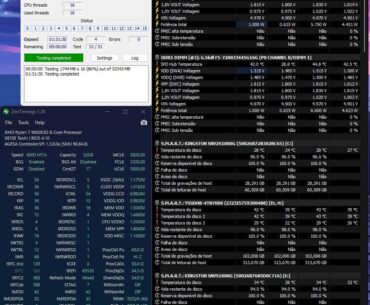 6000mhz CL-26 + GMD Off + FCLK 2200mhz stable