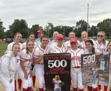 Peyton Pitts Hits Milestone and Area Regional Games Postponed