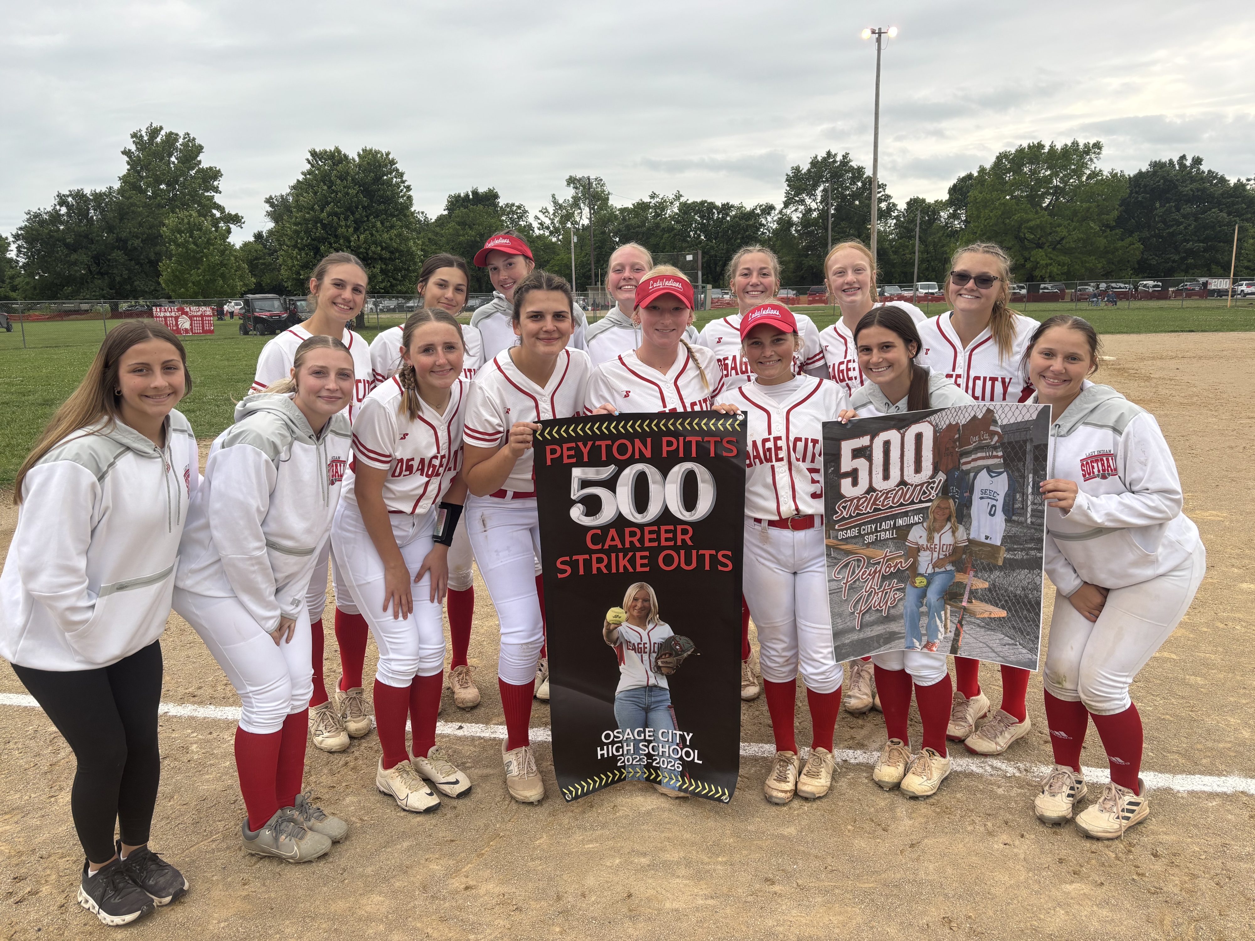Peyton Pitts Hits Milestone and Area Regional Games Postponed