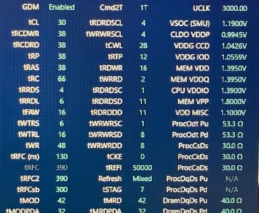 RAM and CPU Overclock Attempt #2 - Seeking Feedback