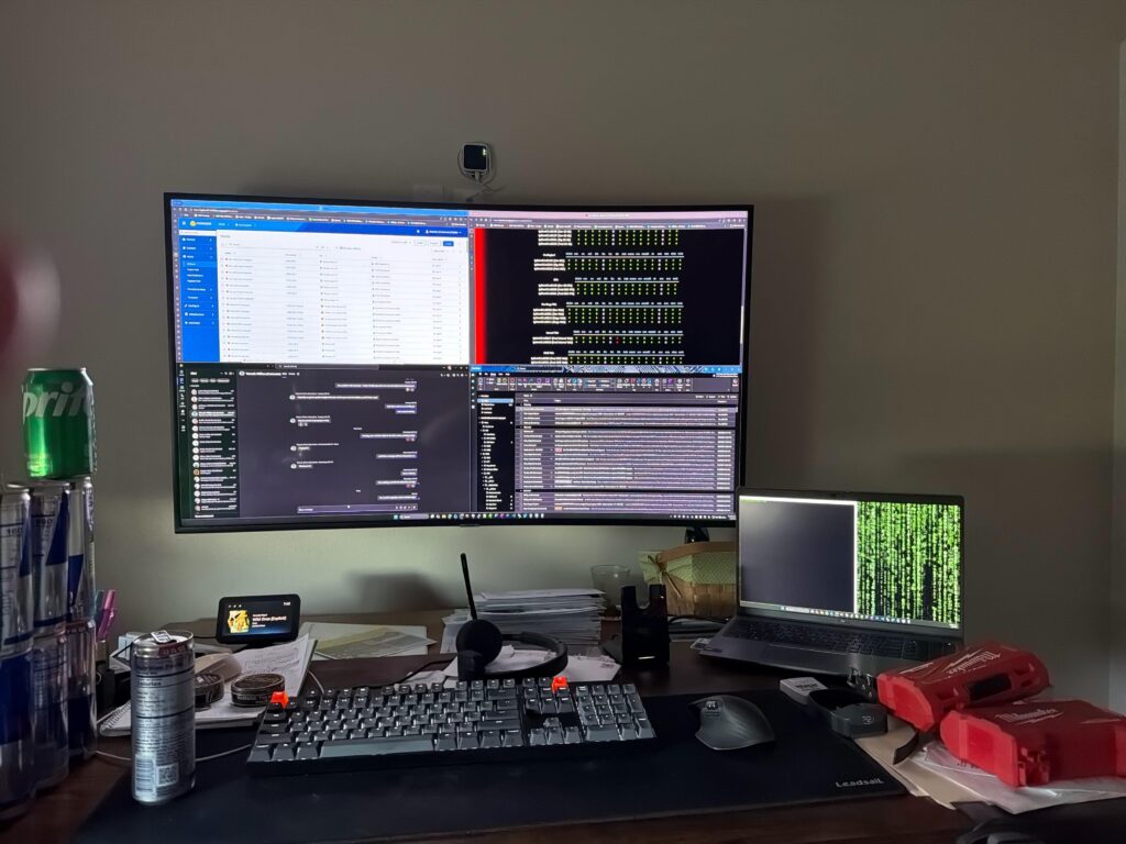 Temporary setup