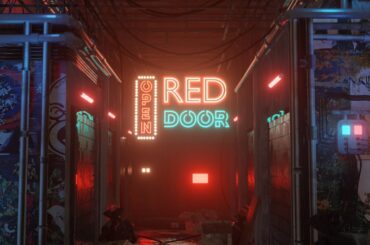 red door alley
