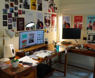 Help me make my desk-setup aesthetic and pleasing to the human eye.