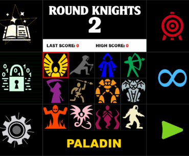 I just launched Round Knights 2, a free browser-based arcade hero sandbox meant to feel like a “bubble popping” style fidget toy, but with little round heroes.