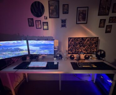 His & Hers setup