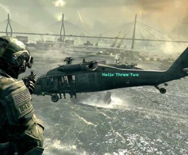 [COD] You know the mission is going to be stellar when it opens being inside a helicopter