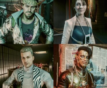 The background NPCs in Cyberpunk 2077 are ridiculously high quality