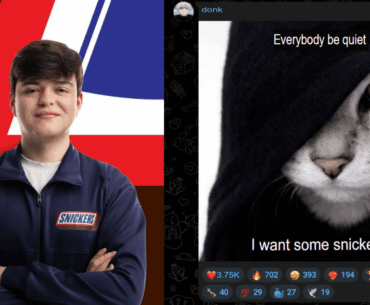 Last week molodoy became a Snickers ambassador | donk after beating FURIA - "Everyone be quiet , I want some Snickers"