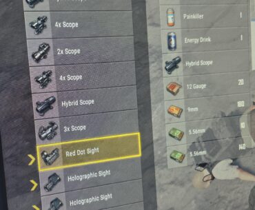 Dude was for sure selling scopes on the black market