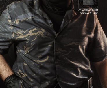[COD] I decided to design clothes starring gun camos from different COD, here's a shirt with the Shadow Tiger camo from MWII and MW2019