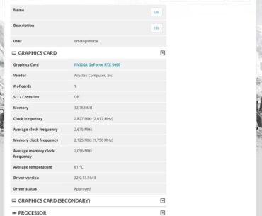 Undervolted Asus Rog Astral 5090 x Ryzen 9800x3d