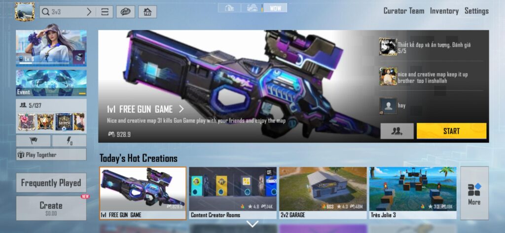 Where's my quick mode selection?