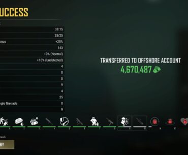 Literally the Best I could manage SOLO and UNDETECTED (PAYDAY:Diamond District)