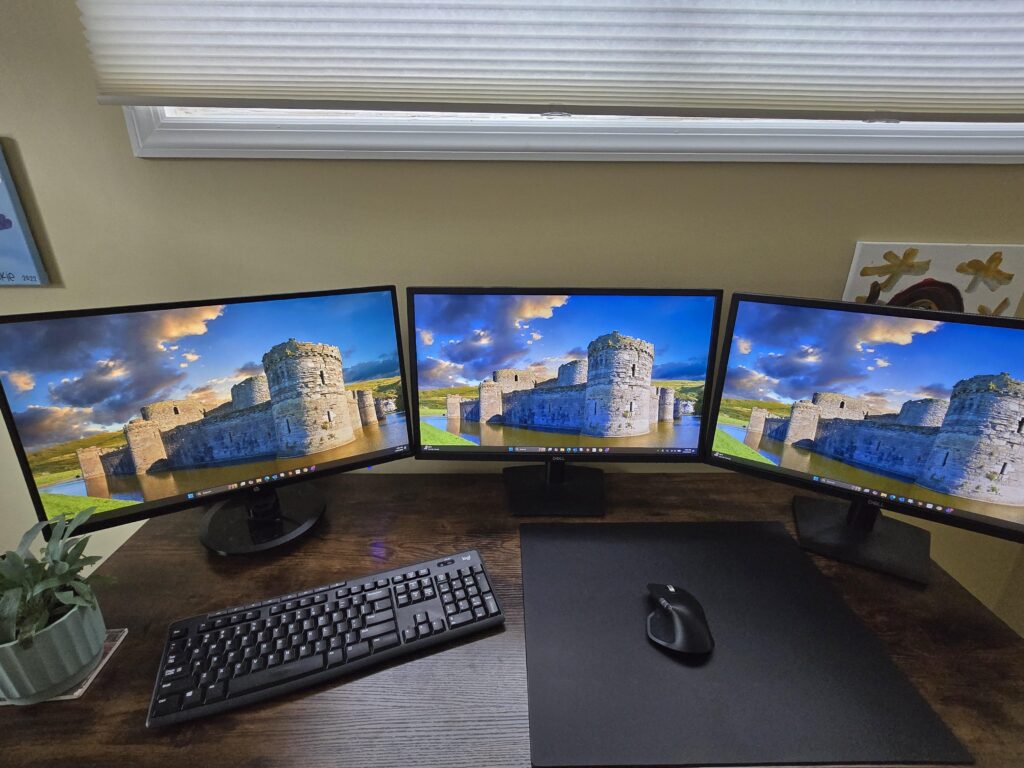 Finally swapped to a glass surface for the WFH setup