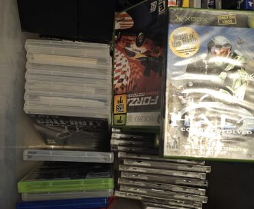 Came across a bin with games that somebody threw out