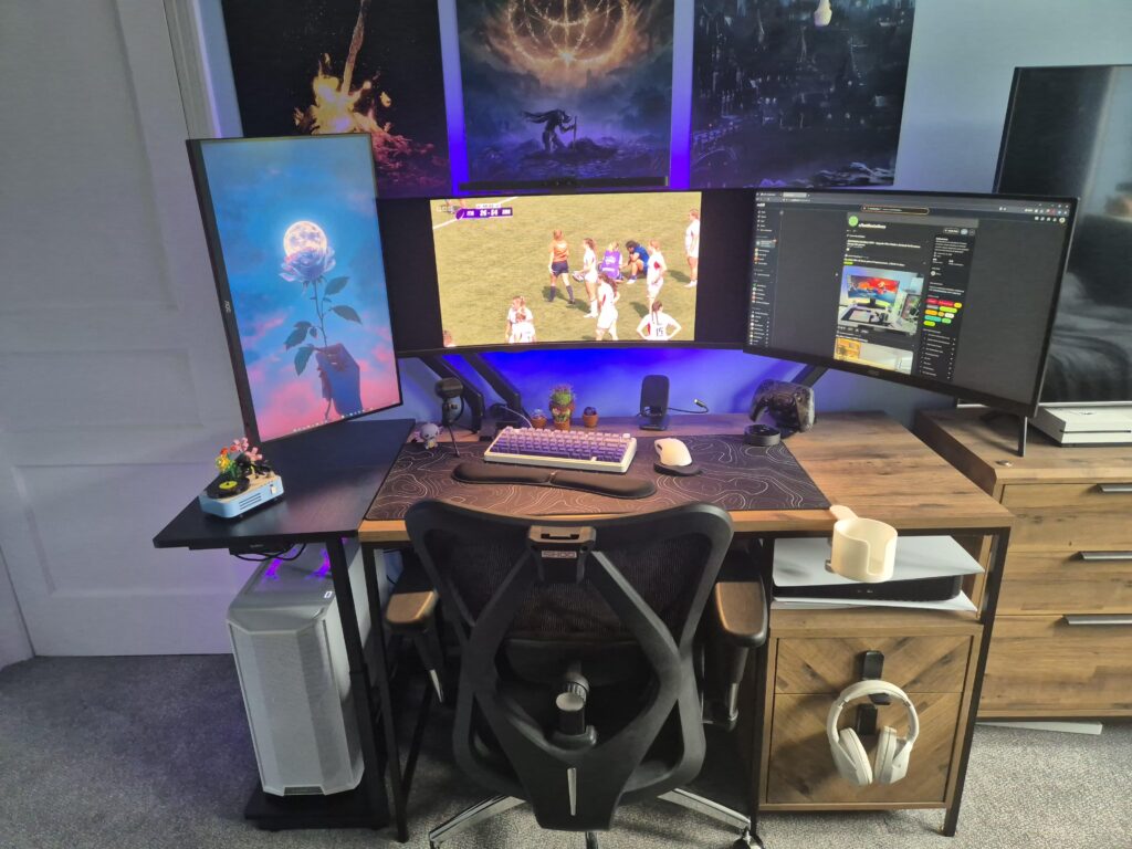 Final form of my desk setup