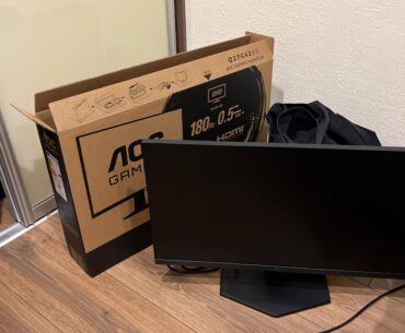 Just got a new monitor after whole life on 60hz, and it just died after hour of usage. Best birthday.